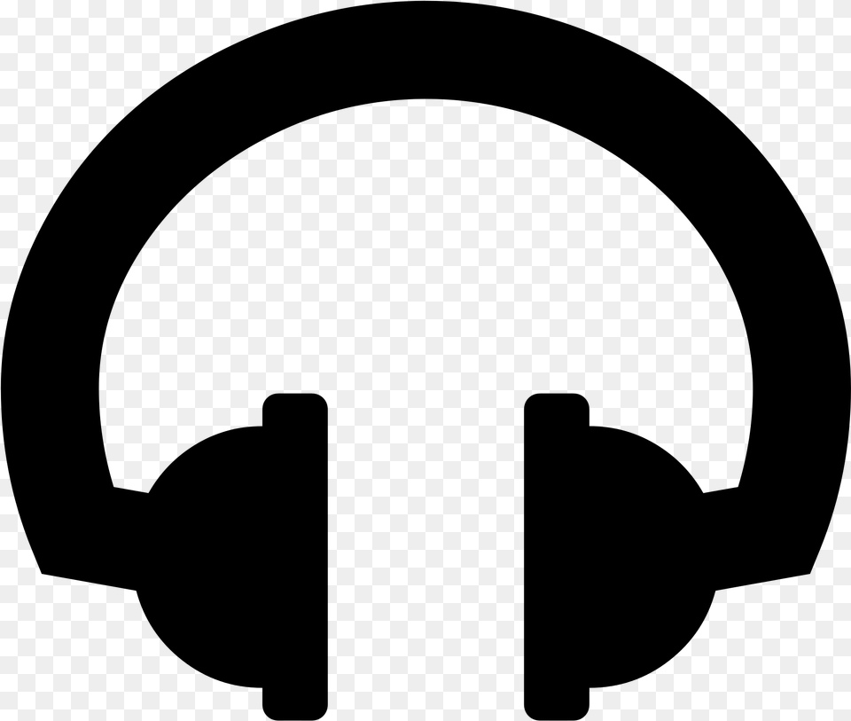 Headphones Font Awesome Font Awesome Icon Headphones, Gray Free Transparent Png