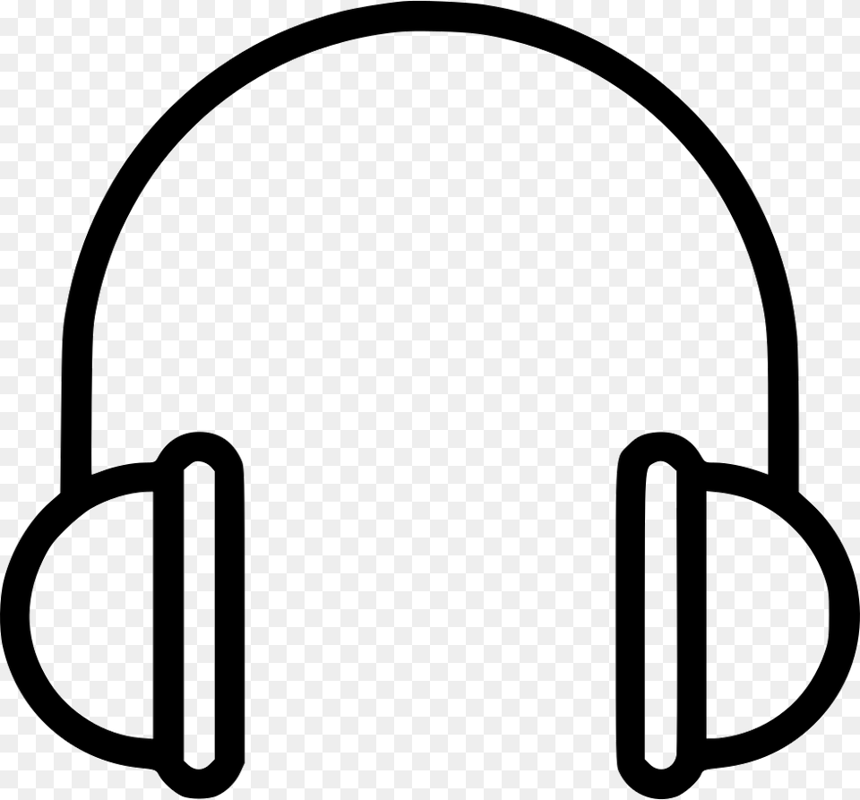 Headphones Headset Audio Music Sound Gray Headphones Icon, Electronics, Stencil Png Image