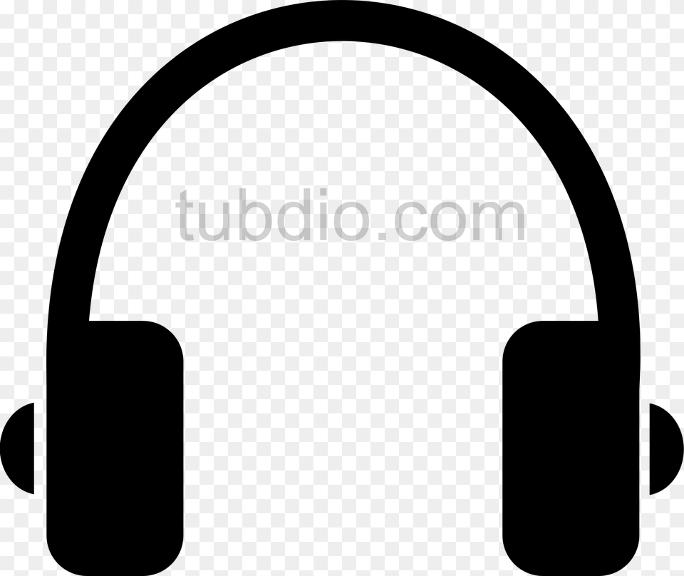 Headphones Icon Headphone Clip Art Public Domain, Gray Free Png