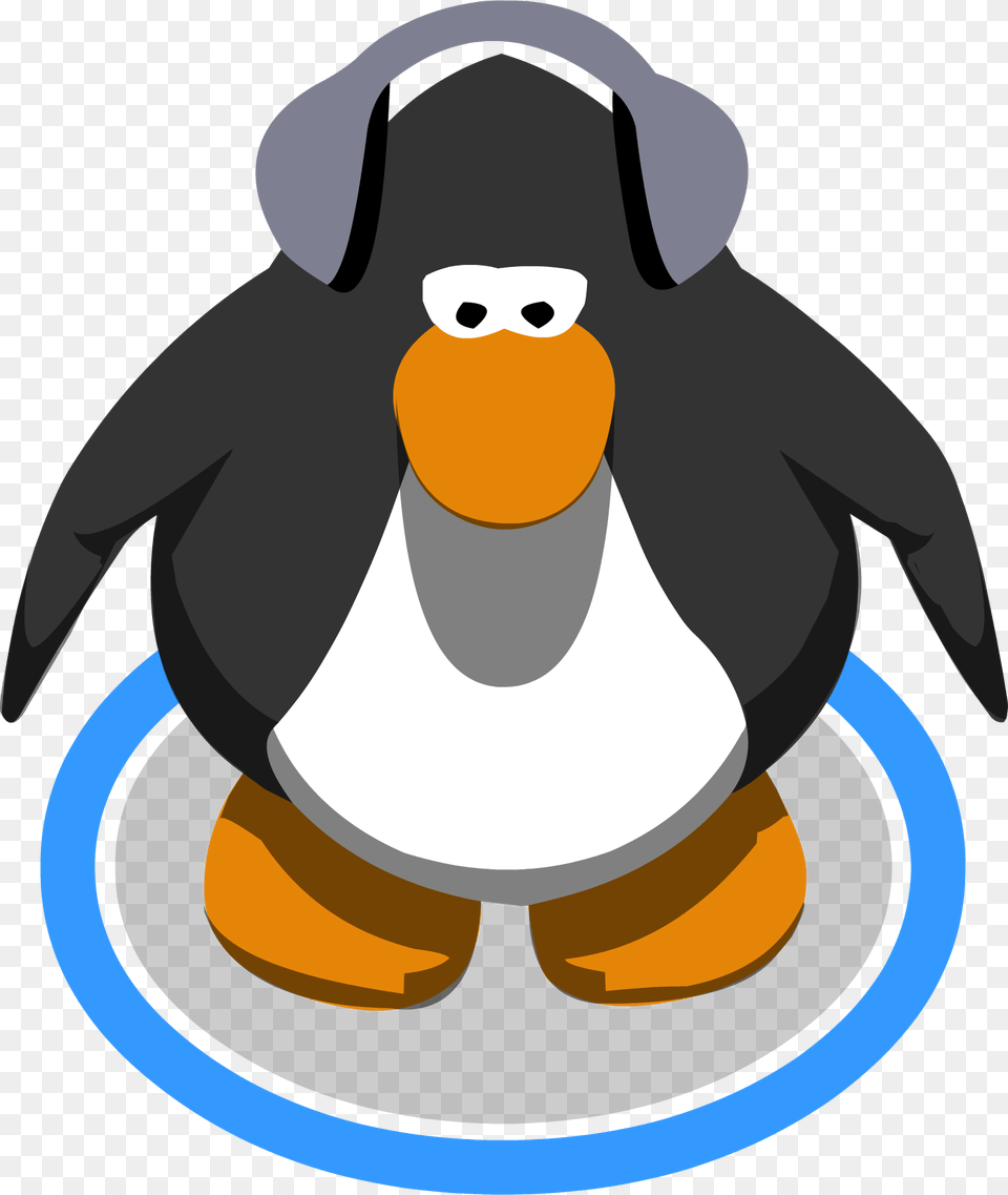 Headphones Ig Club Penguin Hat Dance, Animal, Bird, Nature, Outdoors Free Transparent Png