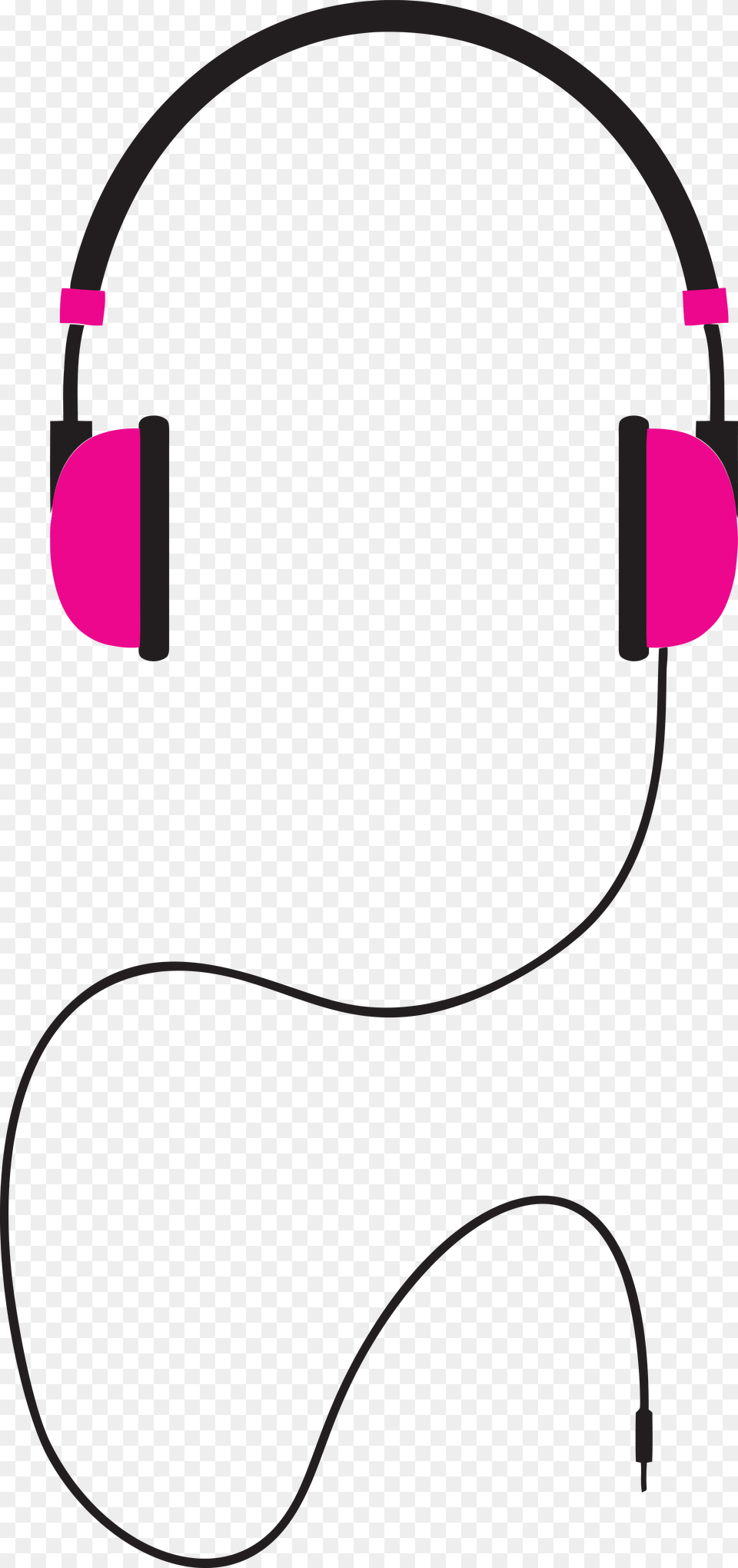 Headphones Illustration Pink Headphones Clipart, Electronics Free Transparent Png