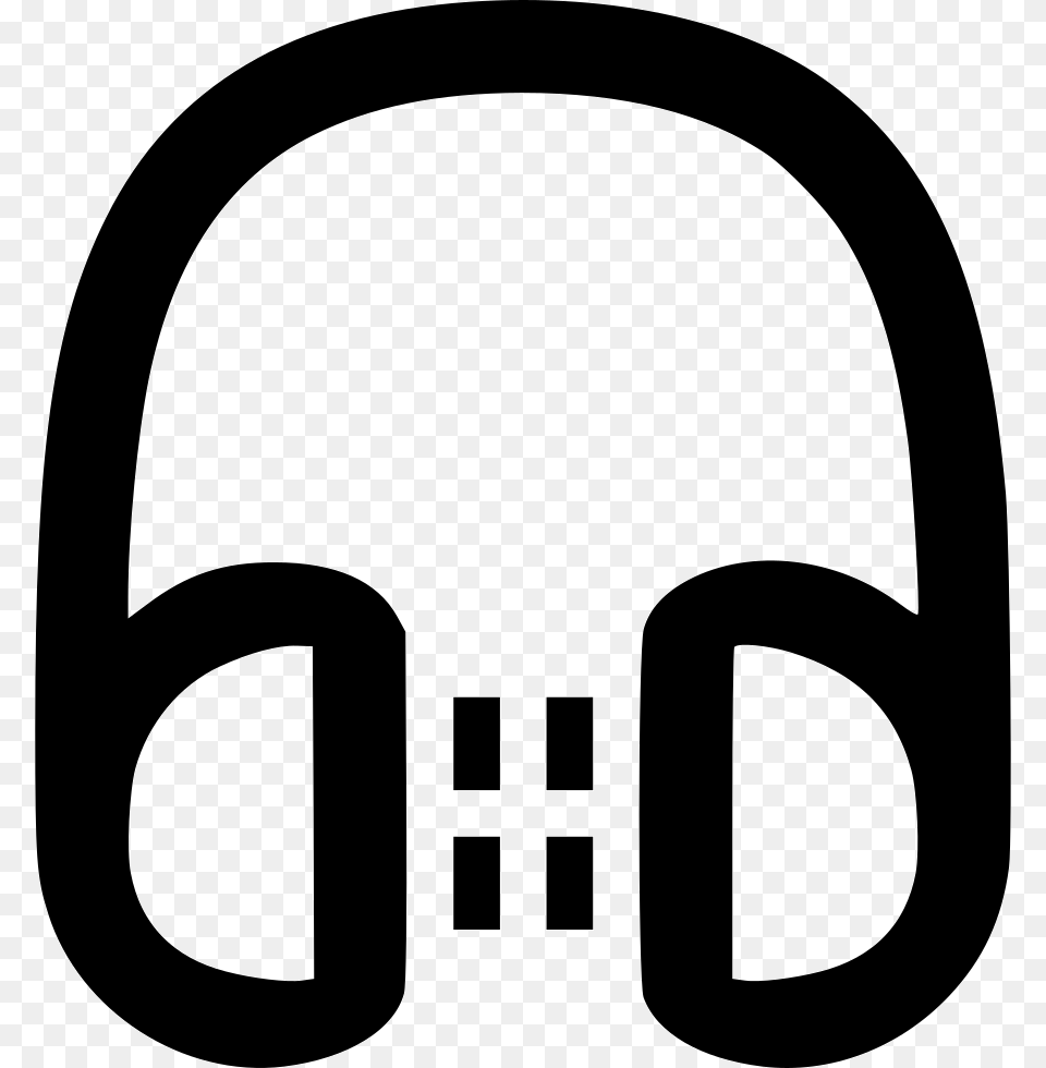 Headphones Music Headphone Audio Sound Phones Headphone, Stencil, Logo Png