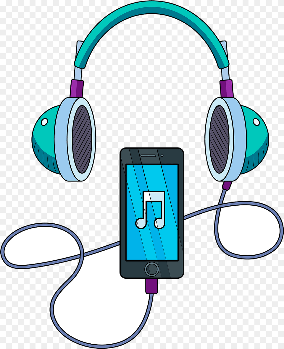 Headphones Music Player And Clipart Transparent, Electronics, Smoke Pipe Free Png