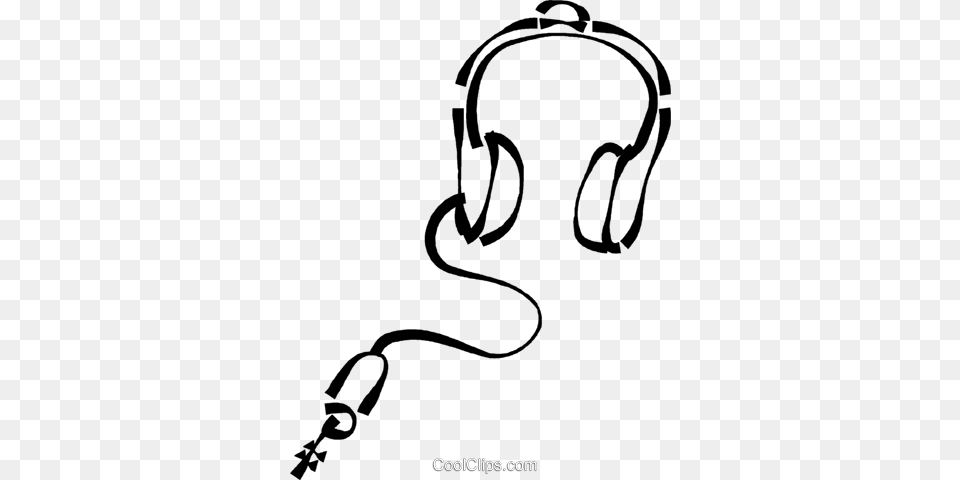 Headphones Royalty Vector Clip Art Illustration, Electronics, Dynamite, Weapon Free Png Download