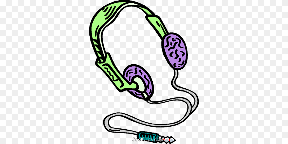 Headphones Royalty Vector Clip Art Illustration, Electronics, Smoke Pipe Free Png Download