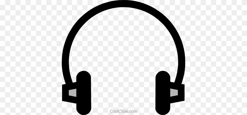 Headphones Royalty Vector Clip Art Illustration, Electronics Png Image