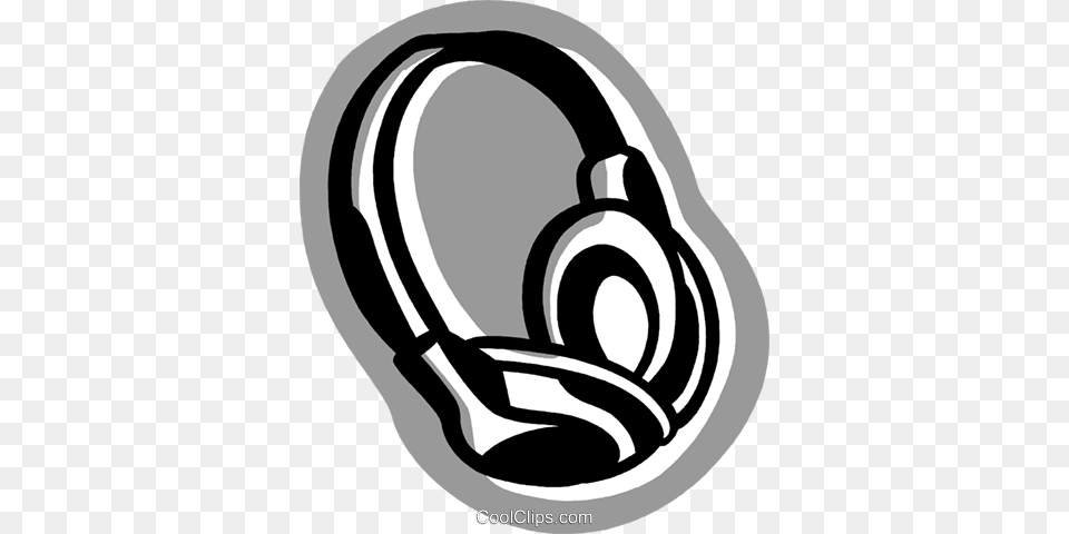 Headphones Royalty Vector Clip Art Illustration, Electronics, Smoke Pipe Free Png