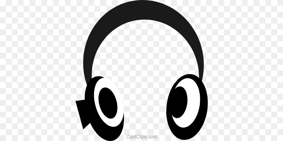 Headphones Royalty Vector Clip Art Illustration, Electronics Free Png