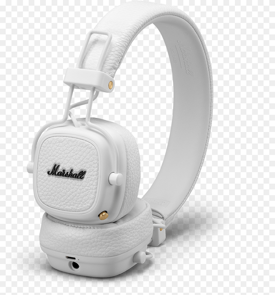 Headphones Silhouette Marshall Headphones Bluetooth White, Electronics Free Png