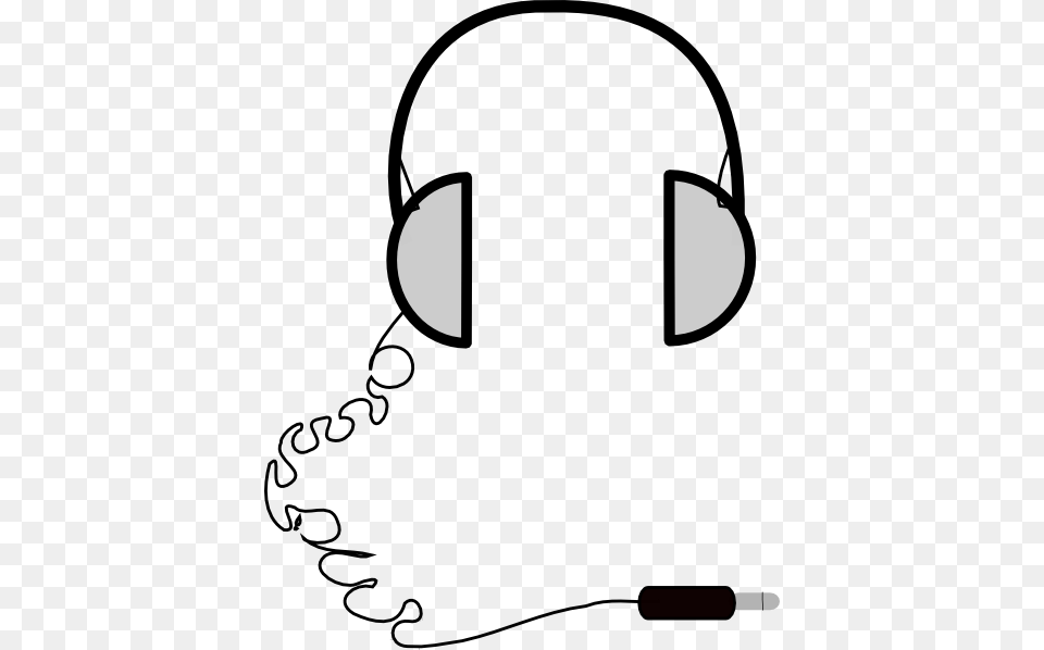 Headphones Simple Clip Art, Stencil, Electronics, Device, Grass Free Png Download