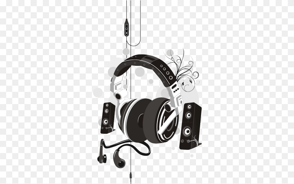 Headphones Speakers Vector Psd Official Psds Music Vector, Electronics, Speaker Png Image