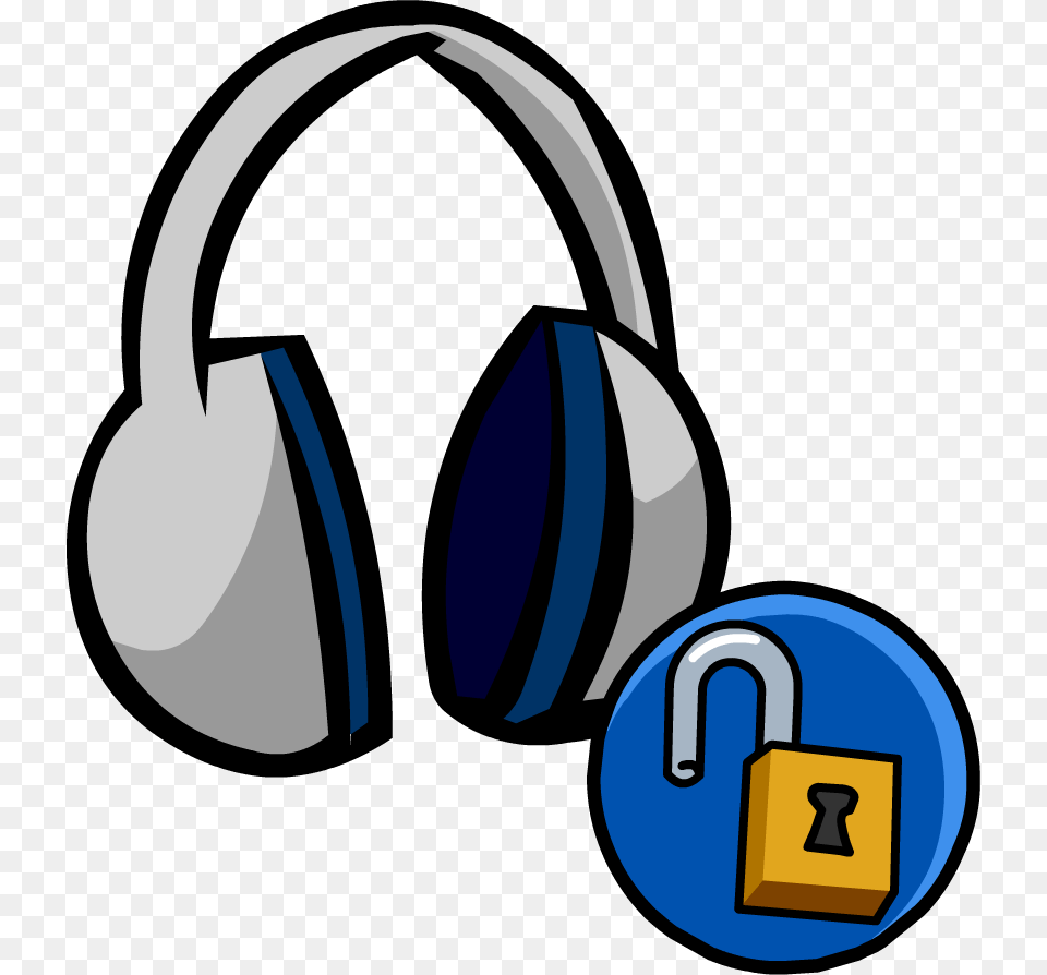 Headphones Unlockable Icon Club Penguin Star Wars Code, Electronics, Animal, Fish, Sea Life Free Png Download