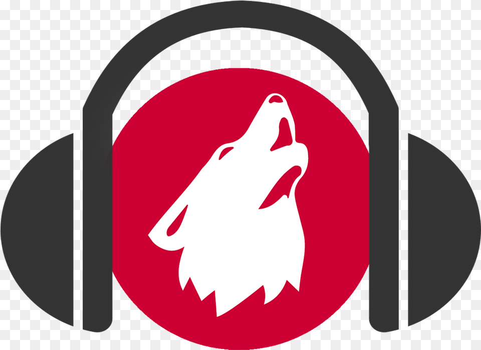 Headphones Ylva Wolf Logo Emblem, Bag, Sticker, Accessories, Handbag Free Transparent Png