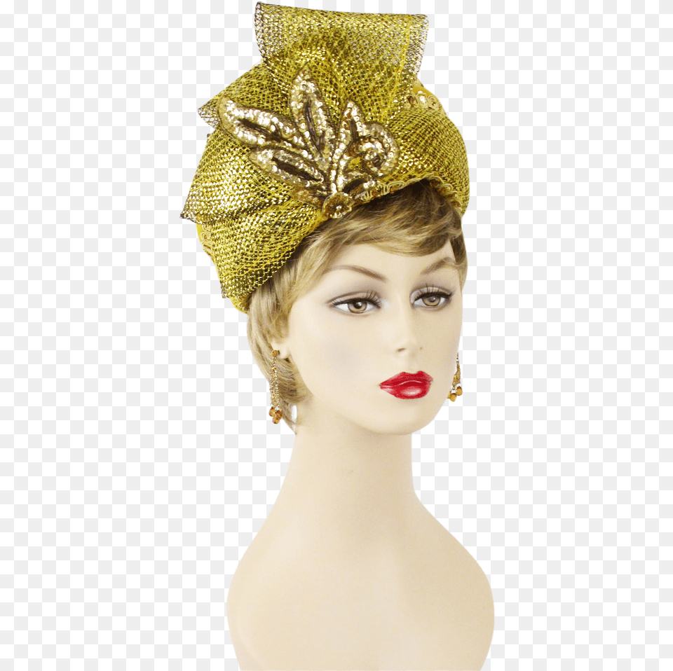 Headpiece, Hat, Clothing, Person, Accessories Png Image