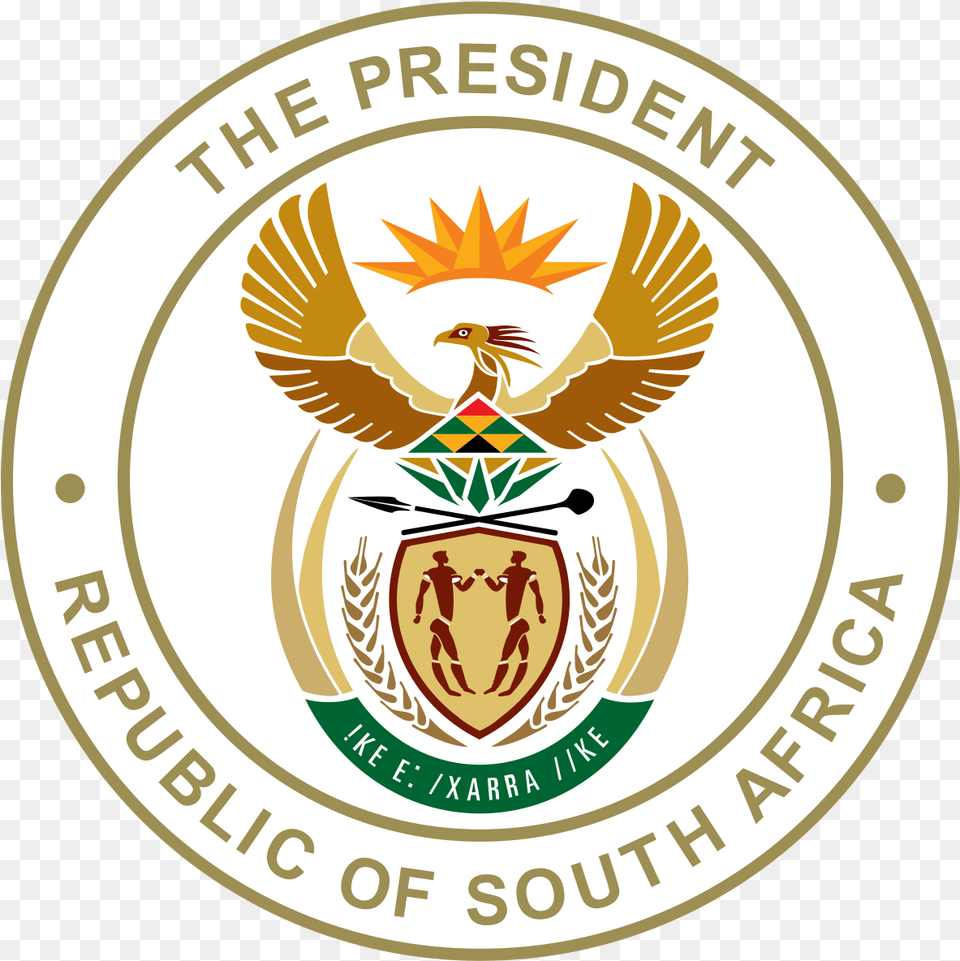Heads Of State Congratulate President Ramaphosa 19 President Of South Africa Symbol, Emblem, Logo, Badge, Animal Png
