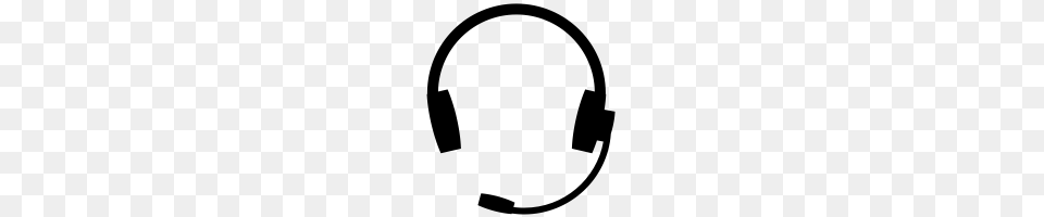 Headset Icons Noun Project, Gray Png