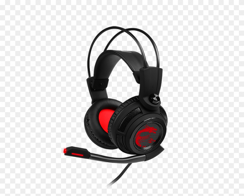 Headsets Gaming Gear Ds502 Gaming Headset Headset Gaming Msi, Electronics, Headphones Free Png Download