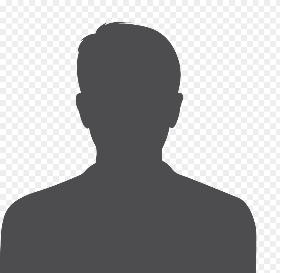 Headshot Placeholder Headshot Placeholder Male Headshot Anonymous Man, Silhouette, Person, Body Part, Face Png Image