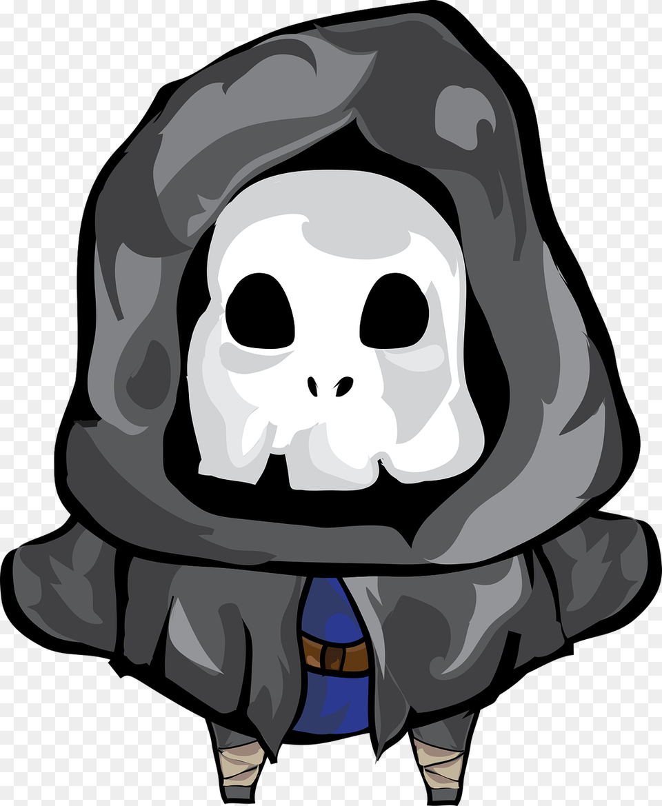 Headskullfictional Character Skeleton Icon Game Art, Clothing, Hood, Sweatshirt, Sweater Png Image
