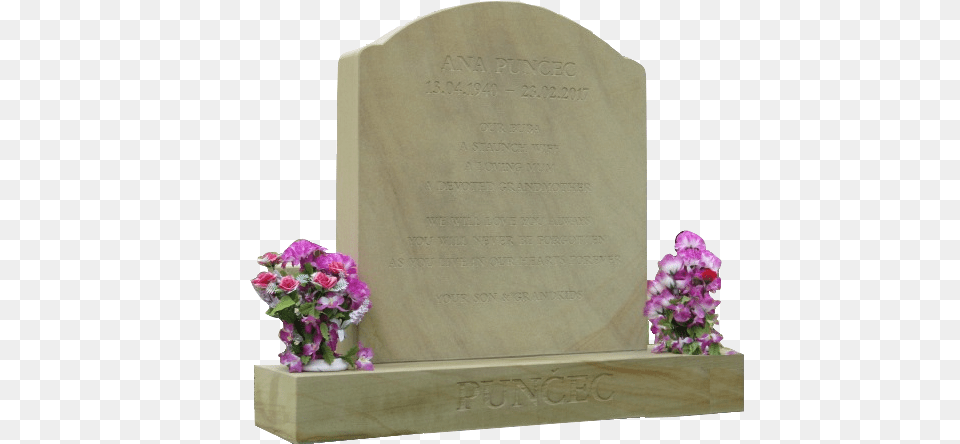 Headstone, Gravestone, Tomb, Flower, Flower Arrangement Free Png