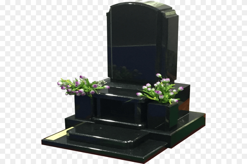 Headstone, Flower, Flower Arrangement, Plant, Tomb Free Transparent Png