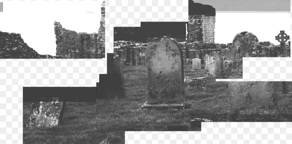 Headstones Monochrome, Tomb, Gravestone Free Transparent Png