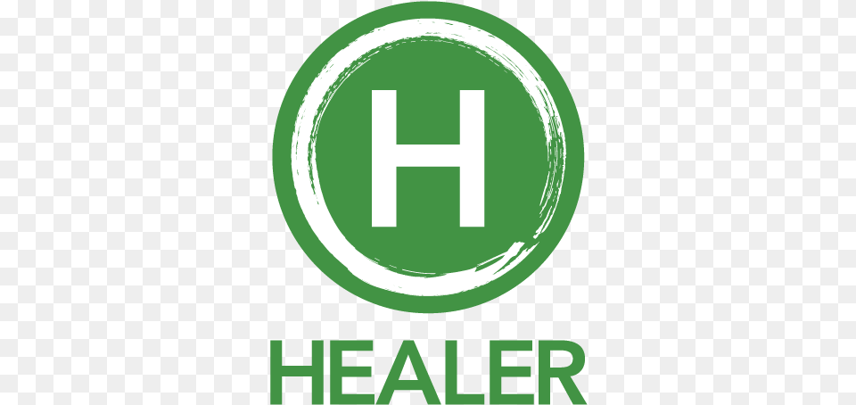 Healer Logo 02 01 Healer Cannabis, Green, Disk Free Transparent Png