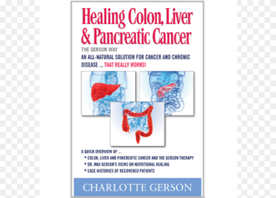 Healing Colon Liver And Pancreas Cancer Healing Auto Immune Diseases The Gerson Way, Advertisement, Poster Free Png