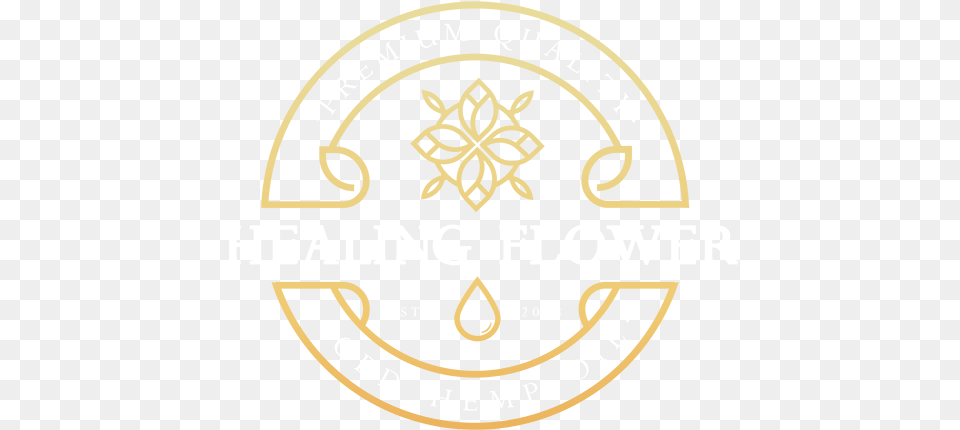 Healing Flower Circle, Emblem, Logo, Symbol Free Png
