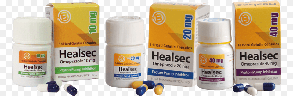 Healsec Capsule Healsec 40 Mg, Cosmetics, Bottle, Sunscreen Png