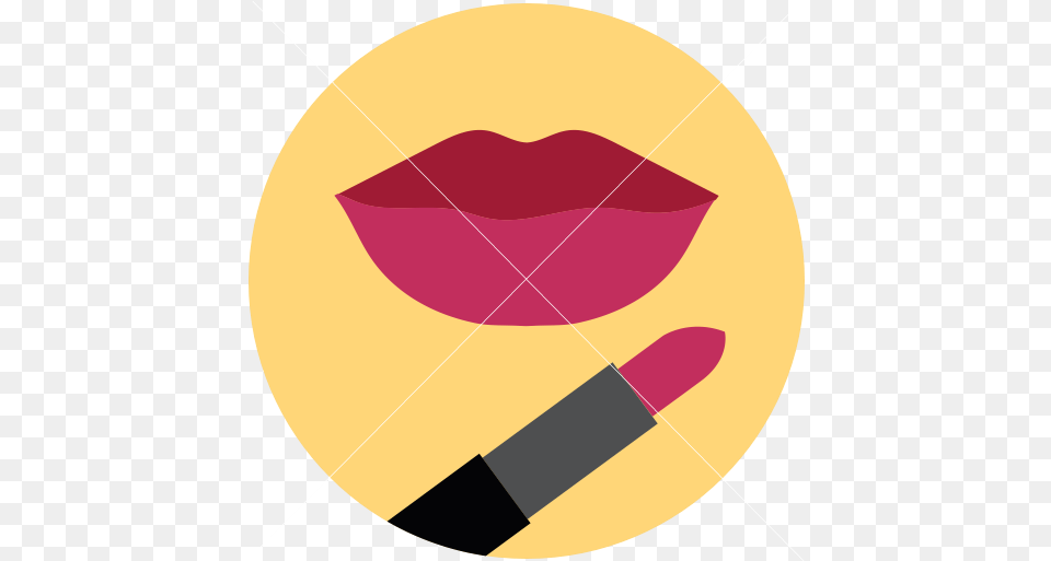 Health And Beauty Lipstick Lips U2013 Premiumjoypl Circle, Cosmetics, Disk Png Image