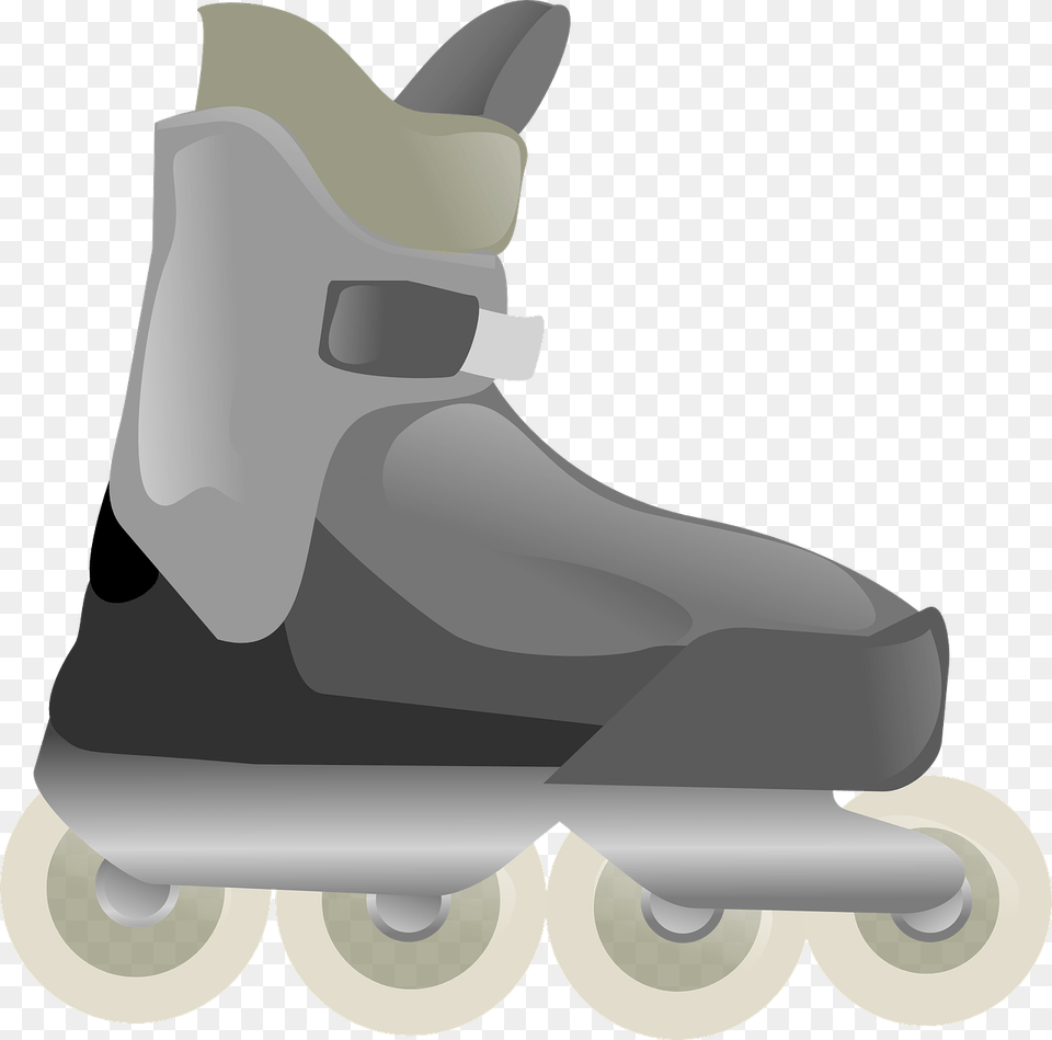 Health Benefits Of Roller Skating Roller Blades Clipart No Background, Boot, Clothing, Footwear, Device Free Transparent Png