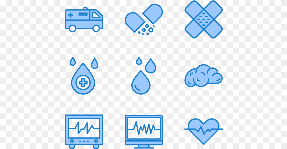 Health Care 36 Icons Illustration, Outdoors, Computer, Electronics, Pc Free Transparent Png