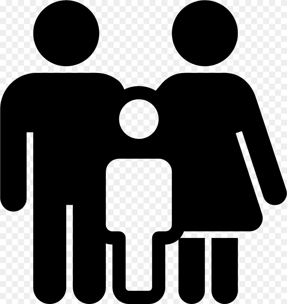 Health Care Cohabitation Patient Marriage Family Families Icon, Gray Free Png Download