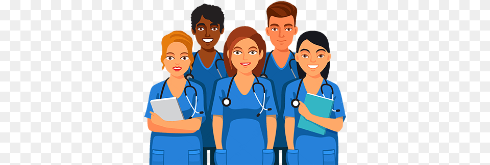 Health Care Professionals Cartoon, Adult, Female, Person, Woman Free Png