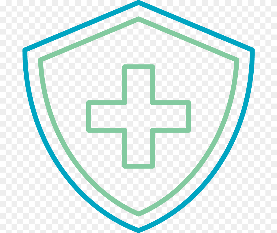 Health Insurance Icon Icon Cross White, Armor, Symbol, Blackboard Free Png Download