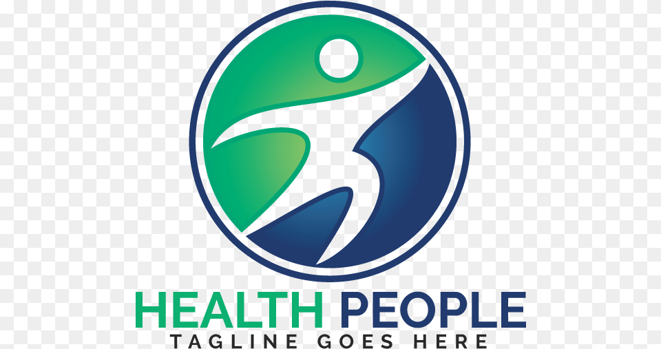 Health People Logo Design Graphic Design Free Png Download