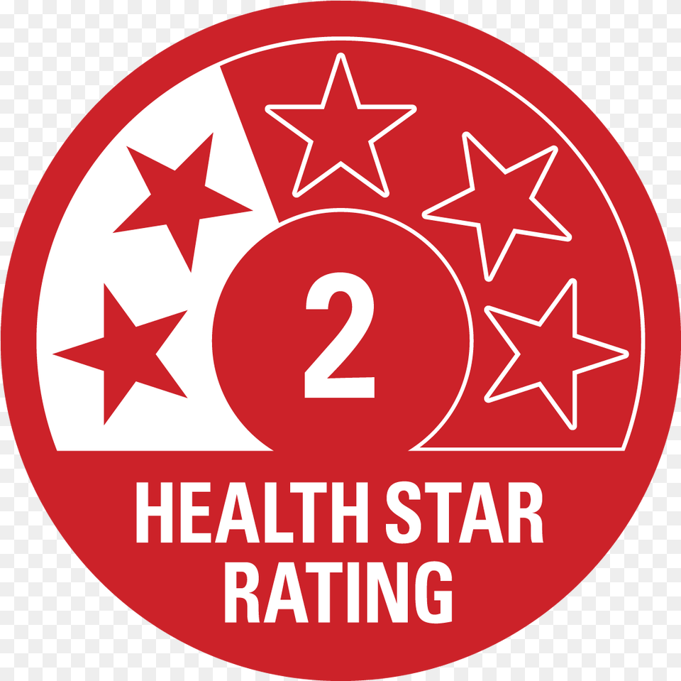 Health Star 2 Rating 2 Star Health Rating, Symbol, First Aid, Text Free Png Download