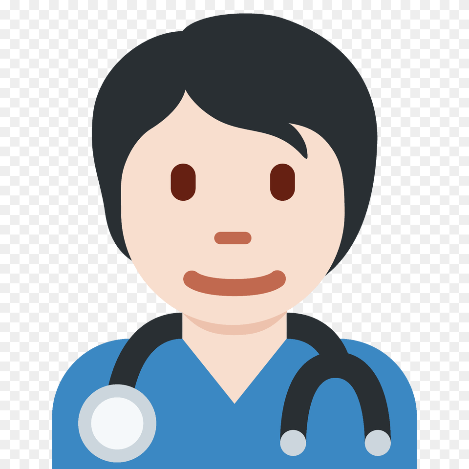 Health Worker Emoji Clipart, Photography, Portrait, Face, Person Free Png Download