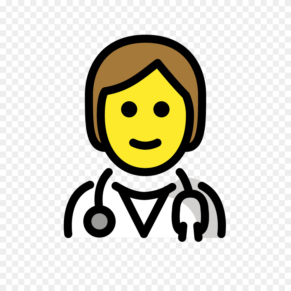 Health Worker Emoji Clipart, Face, Head, Person, Photography Png Image