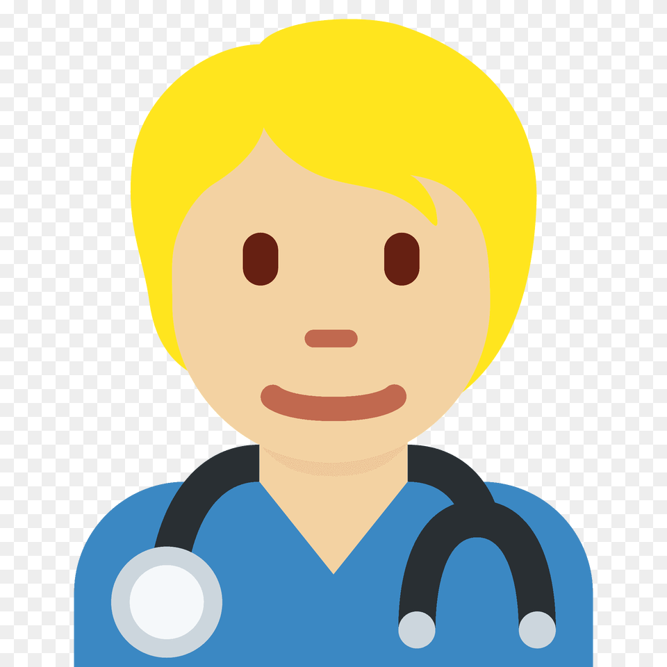 Health Worker Emoji Clipart, Clothing, Coat, Face, Head Free Png