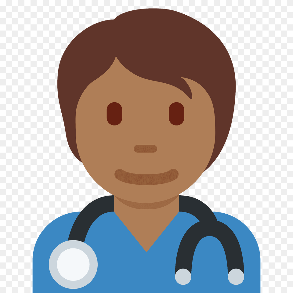 Health Worker Emoji Clipart, Face, Head, Person, Photography Free Png