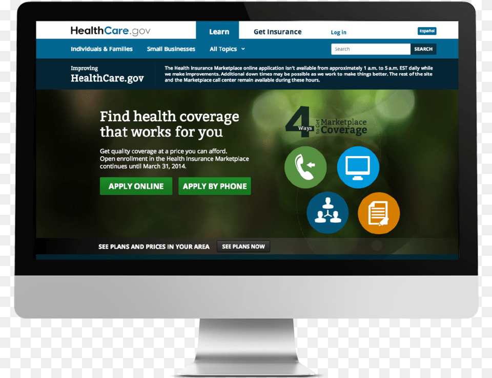 Healthcare Gov, Computer Hardware, Electronics, Hardware, Monitor Free Png