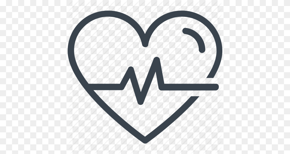 Healthcare Heartbeat Medical Pulse Icon Icon, Gate, Heart, Symbol Free Transparent Png
