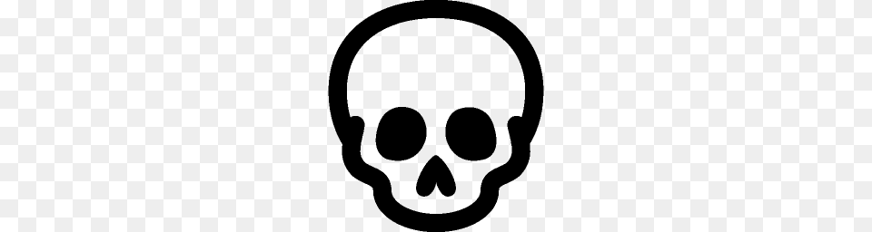 Healthcare Skull Icon Windows Iconset, Gray Png
