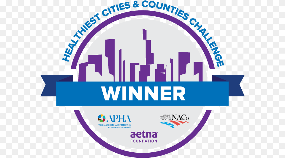 Healthiest Cities Amp Counties Challenge Winner, Logo, Advertisement, Poster Free Png Download