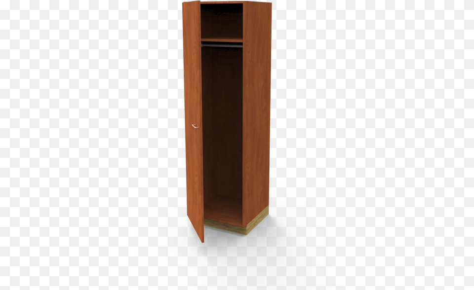 Healthwork Tall Wardrobe Cabinet Single Door Ht4110 Cupboard, Closet, Furniture, Shelf, Wood Png
