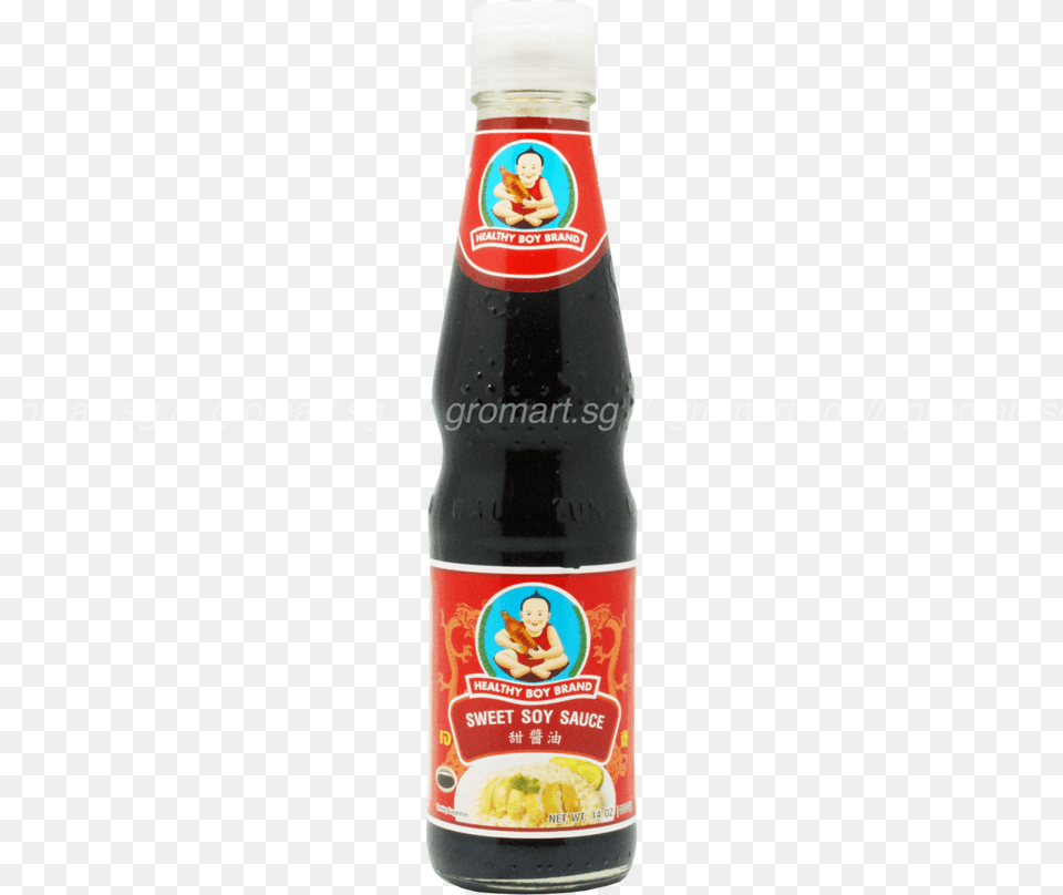 Healthy Boy Brand Sweet Soy Sauce Gro Mart Soy Sauce, Alcohol, Beer, Beverage, Food Free Png Download