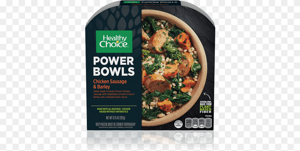 Healthy Choice Power Bowls, Advertisement, Poster, Food, Leafy Green Vegetable Free Png