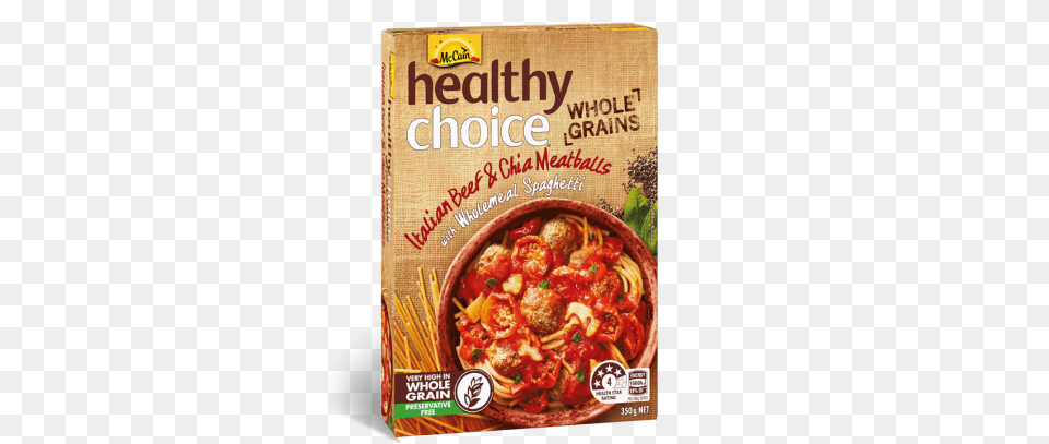 Healthy Choice Wholegrains Beef Amp Chia Meatballs With, Food, Meat Png